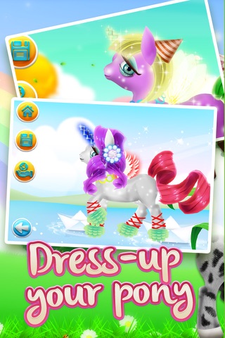 Amazing Dress-Up Pony My Magic Princess Friendship - Free Make-Over Games for Girls screenshot 2