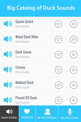 Duck Sounds Free - The Funny Duck Drakes Bird SoundBoard screenshot 2