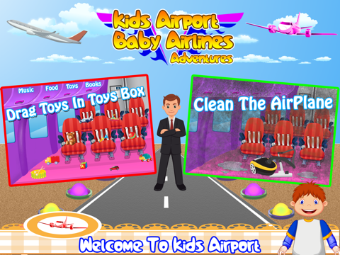 Screenshot #6 pour enfants aéroport bébé compagnies aériennes aventures peu garçons & filles jeux