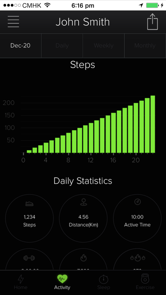 Screenshot #2 pour EZIO Smartwear