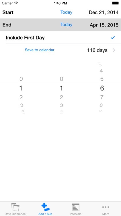Date Difference Calculator