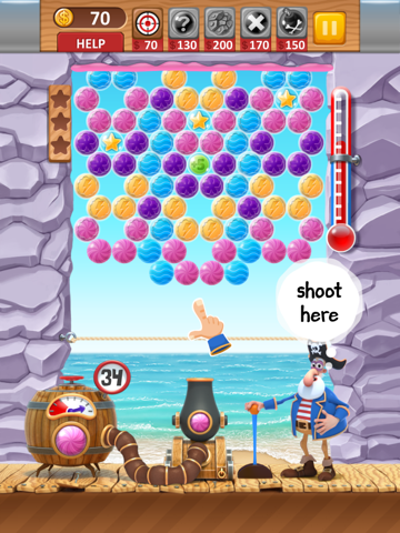 Screenshot #5 pour Bubble Shooter Archibald the Pirate