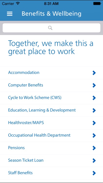 Staff North Mid – hospital App for staff