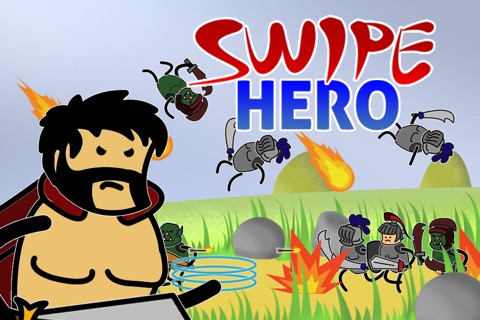 Swipe Heroes - 中世のこの無限の挑戦で剣、魔法、矢印で無限の軍隊を戦いますのおすすめ画像1