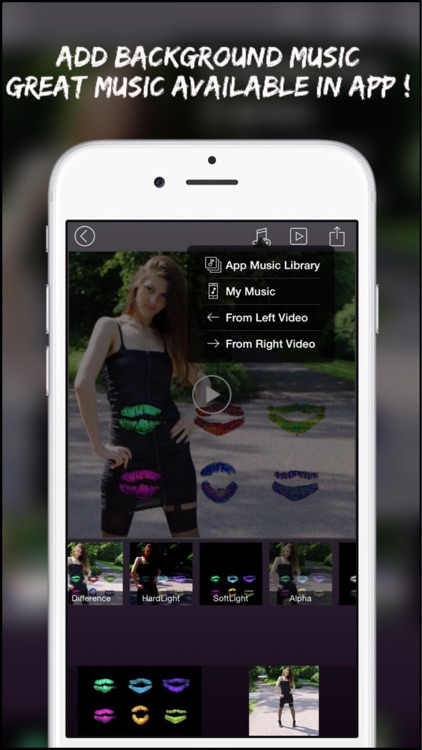 Video Blender Free : Blend any two videos or movie clips together instantly! screenshot-4
