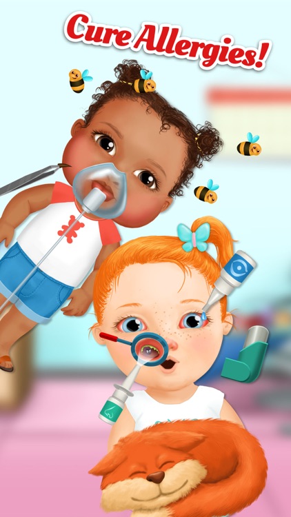 Sweet Baby Girl Kids Hospital 2 Allergy Emergency, Broken Leg and Dentist Office - Kids Game screenshot-3