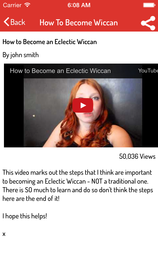 How to cancel & delete Wicca Guide - Complete Video Guide from iphone & ipad 4