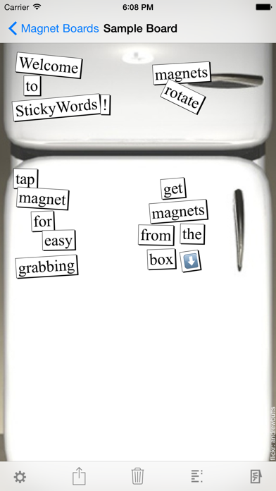 Screenshot #1 pour StickyWords
