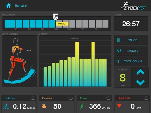 Cybex FIT screenshot 3