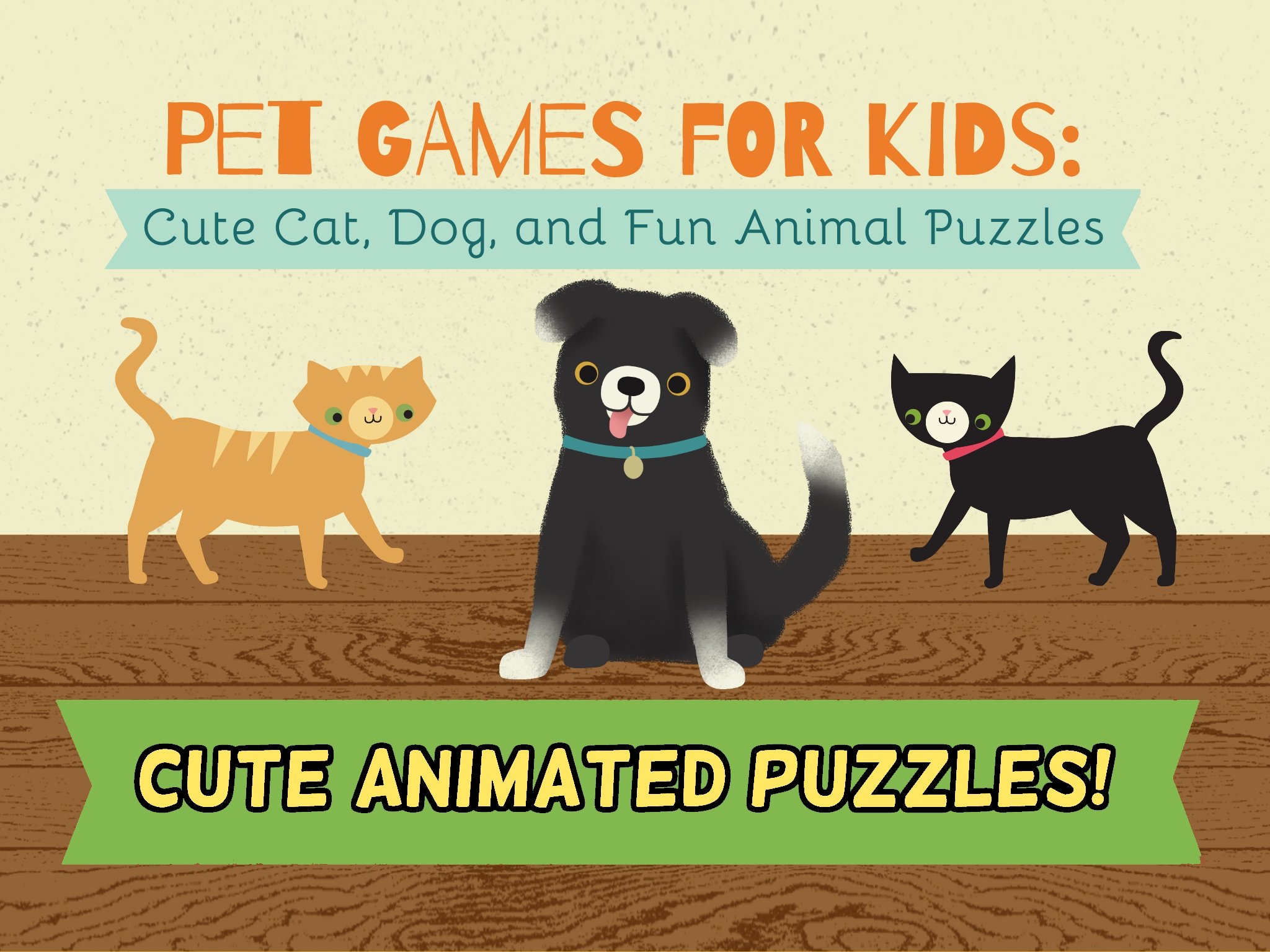 Pet Games for Kids: Cute Cat, Dog, and Fun Animal Puzzles screenshot 6