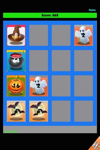 Spook Halloween 2048 - Ghost Tile Puzzle Challenge screenshot 4