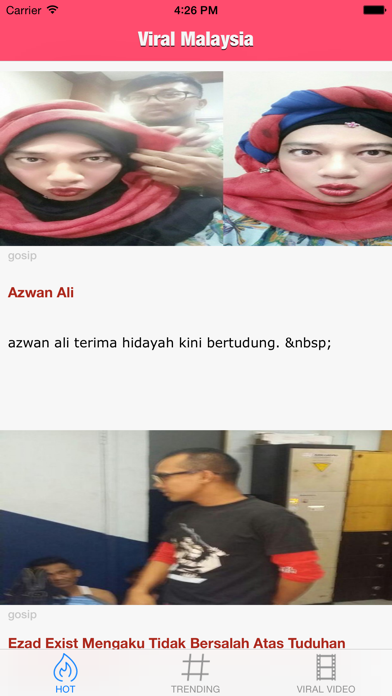 Screenshot #1 pour Viral Malaysia