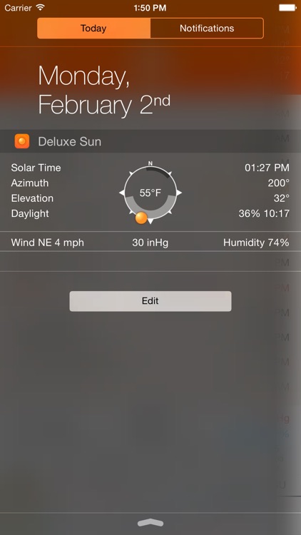 Deluxe Sun - sunrise, sunset, twilight and compass screenshot-4