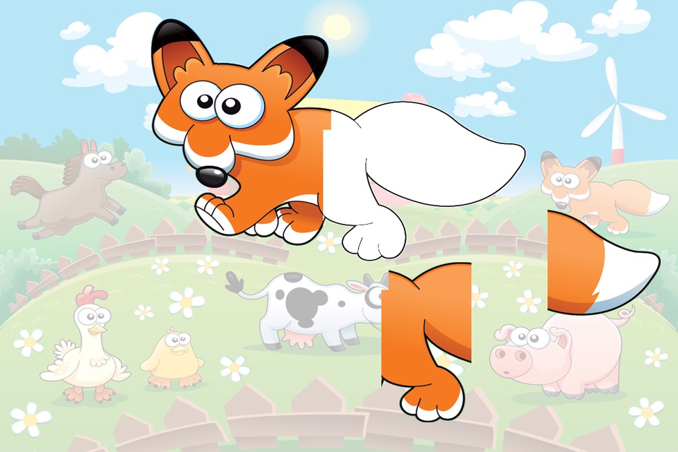 Animal sounds puzzle for kids screenshot 3