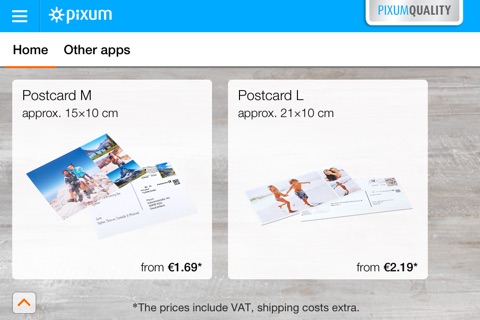 Pixum Postcard - Send postcards with your personal photo screenshot 2
