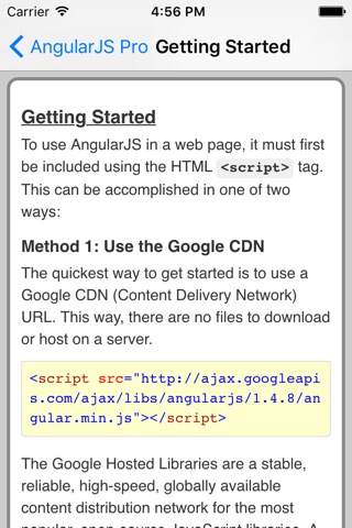 AngularJS Pro screenshot 3