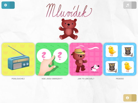 Mluvídek app screenshot