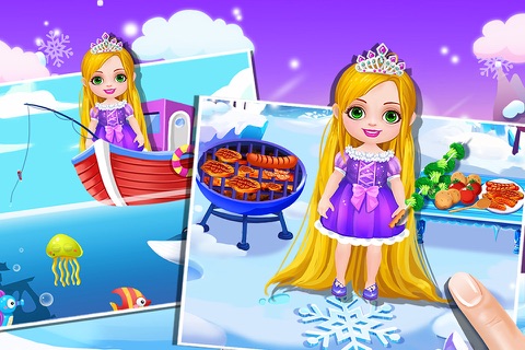 Ice Princess Warrior - Brave Love Story & Dragon Rescue Adventure screenshot 2
