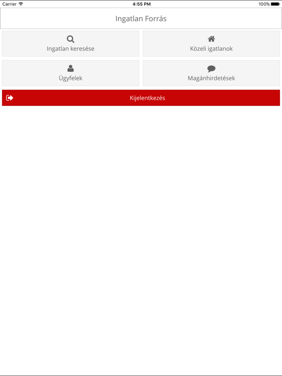 Screenshot #4 pour Ingatlan Forrás
