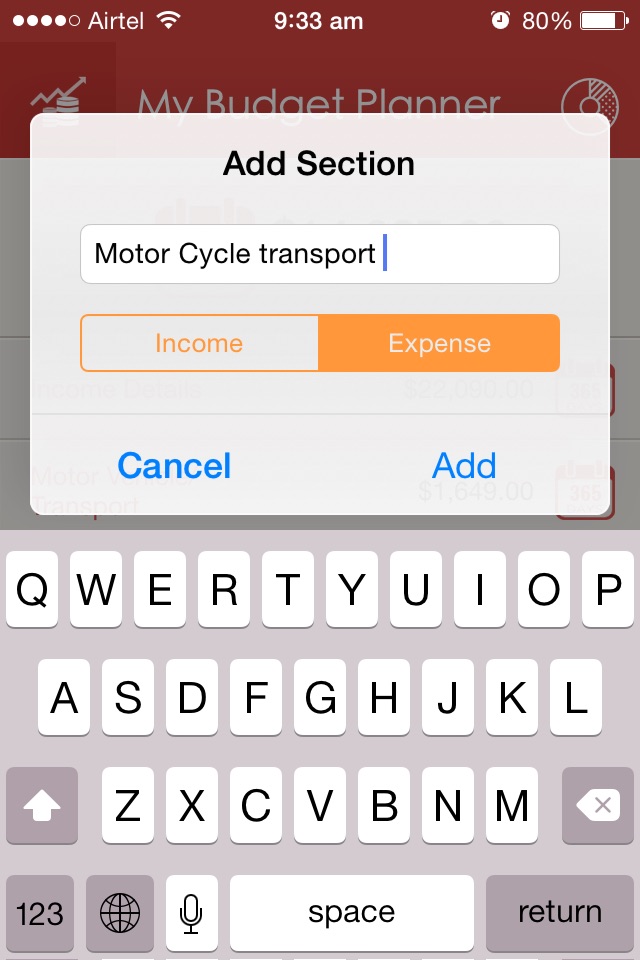 My Budget Planner screenshot 4
