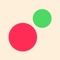 Jump to collect the green dots