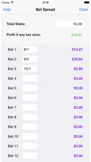 bet spread iphone images 1