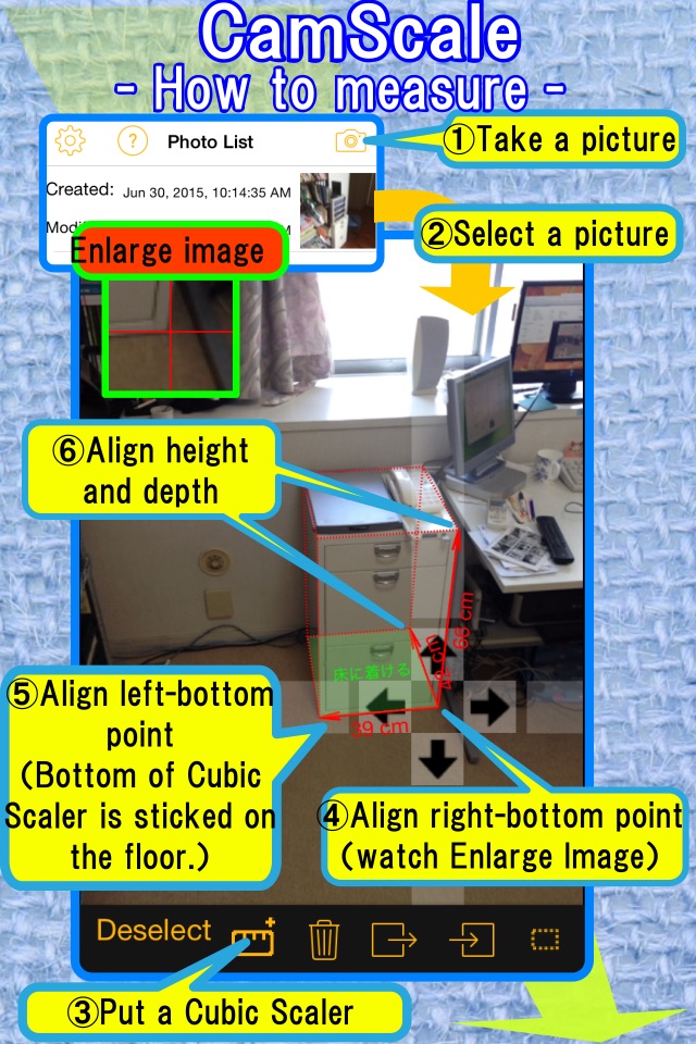 CamScale - Easy measuring & remodeling by camera screenshot 2