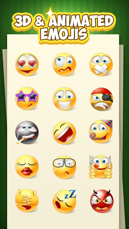 Emoji Keyboard for iOS8 - 3D Animated Emoticons Keyboard Free
