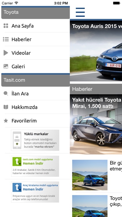 Tasit.com Toyota Haber, Video, Galeri, İlanlar