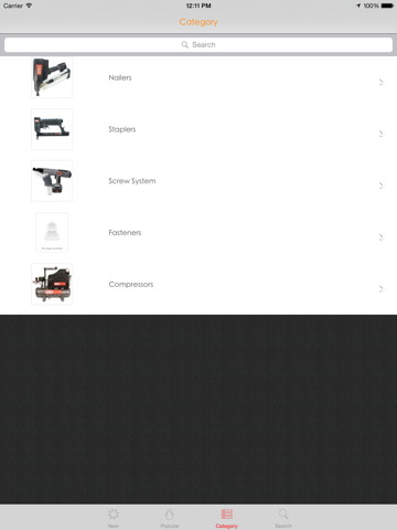 Senco iPad screenshot
