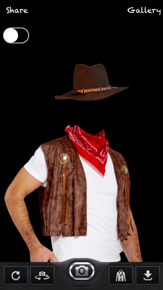 Cowboy Photo Montage