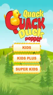 quack quack duck popper- fun kids balloon popping game iphone screenshot 4