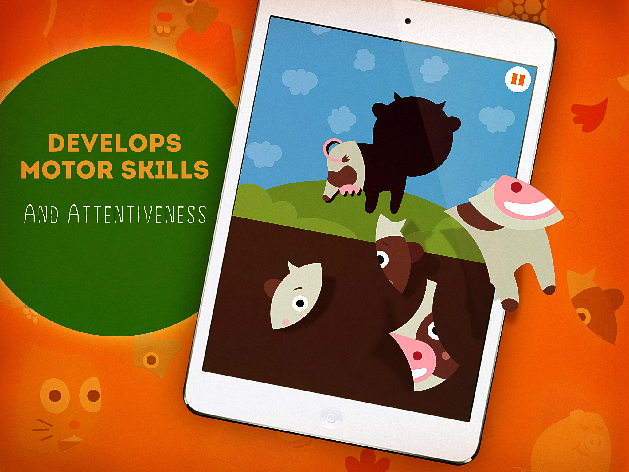 Puzzle For Kids and Toddlers: Funny Farm