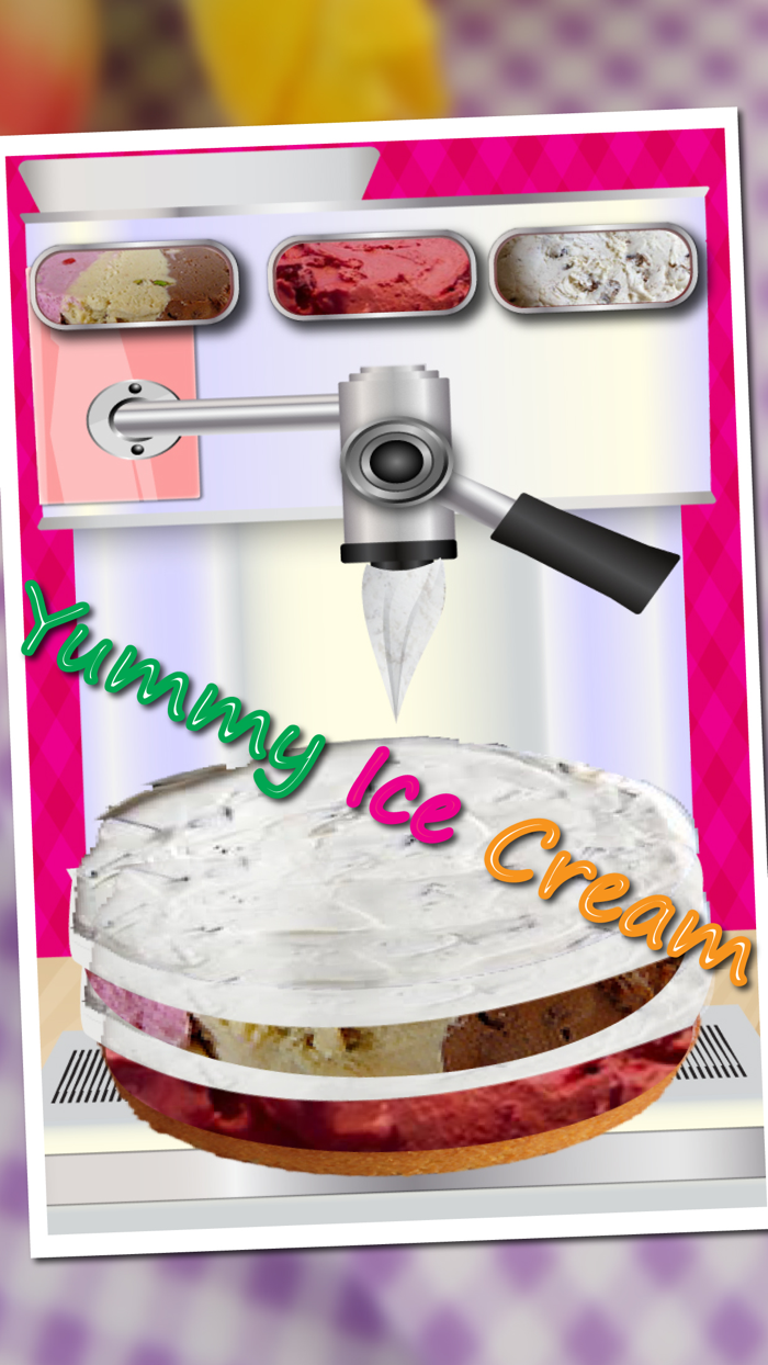 Ice Cream Cake Maker - A Frozen food fever and happy chef cooking game