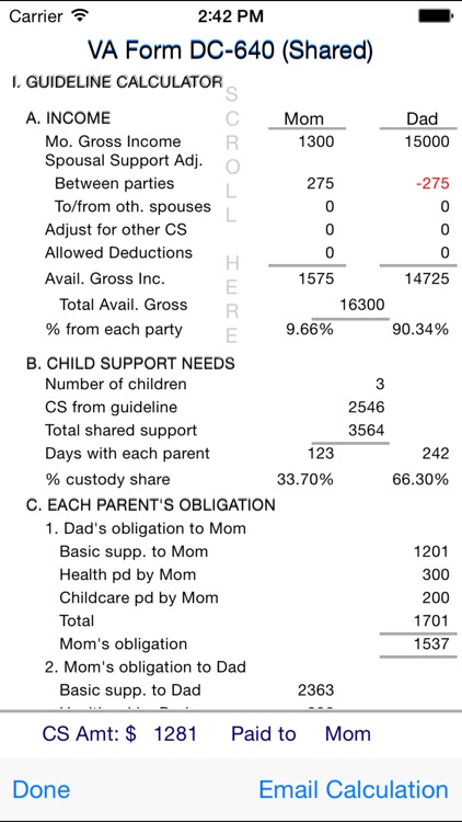 Virginia Child Support 2014 screenshot-3