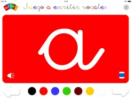 Game screenshot Juego a escribir vocales hack