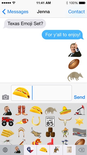 Texas Emoji Set(圖2)-速報App