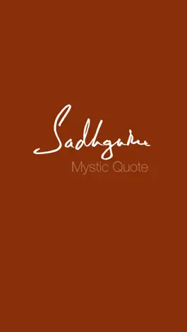 Game screenshot Mystic Quotes - Sadhguru mod apk