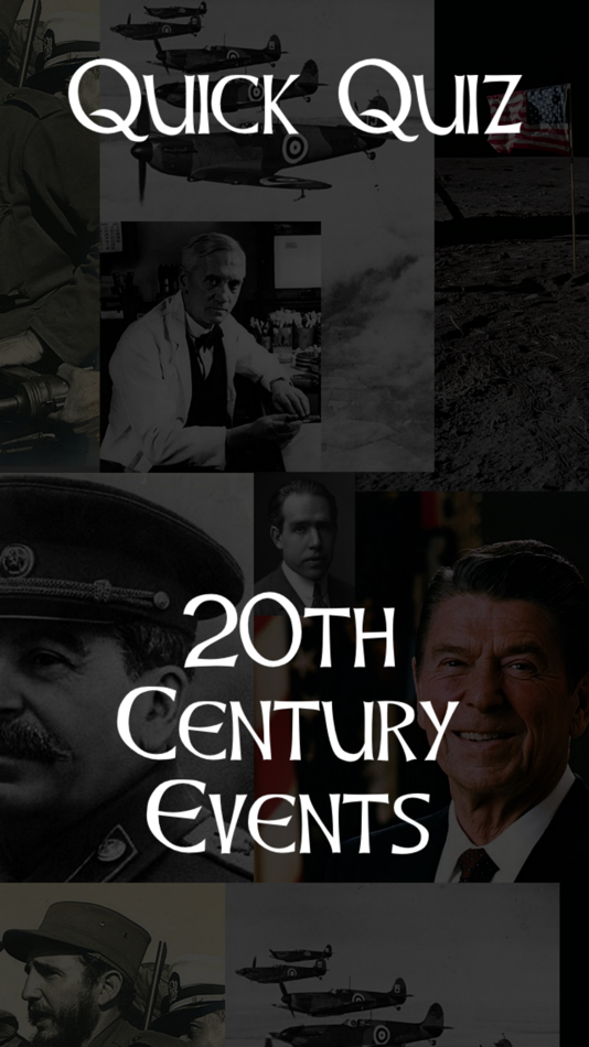 Quick Quiz - 20th Century Events - 2.0 - (iOS)