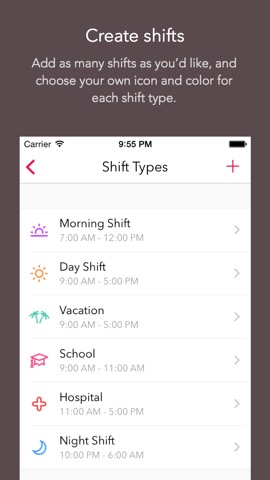 Shifts – Shift Worker Calendarのおすすめ画像1