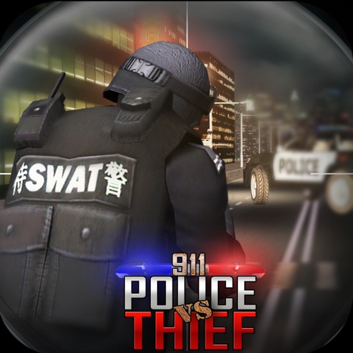 911 Police Vs Thief - Free Simulation and Sniper Shooting Game