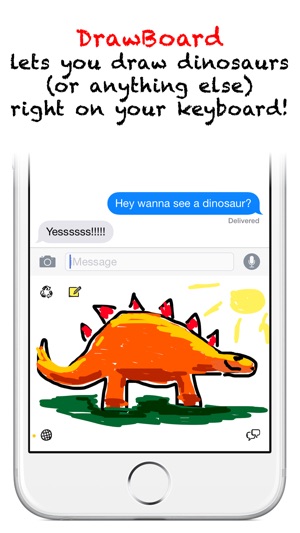 DrawBoard - Keyboard for Doodling!(圖1)-速報App