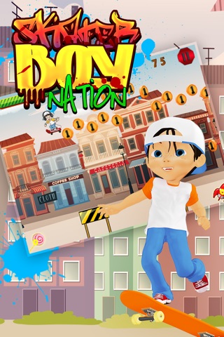 Skater Boy Nation: Extreme Rider Hero Pro screenshot 2