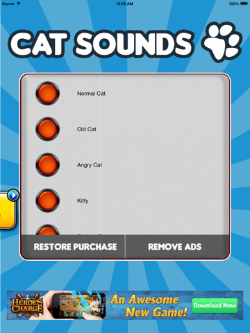 Screenshot #4 pour Cat Sounds! (FREE)