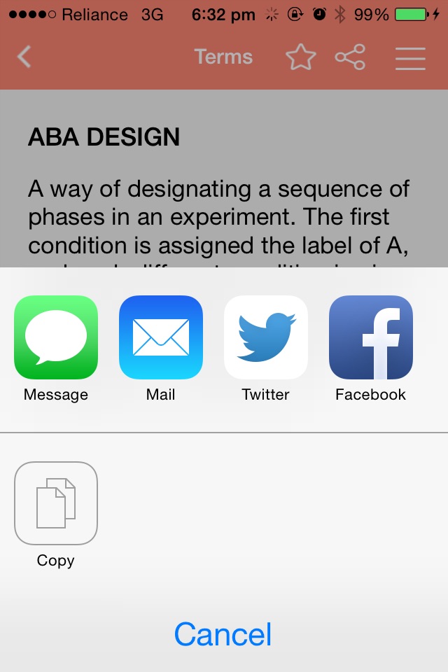 ABA Glossary screenshot 4