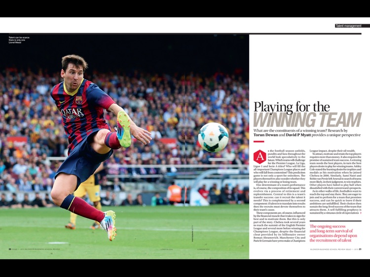 London Business School Review