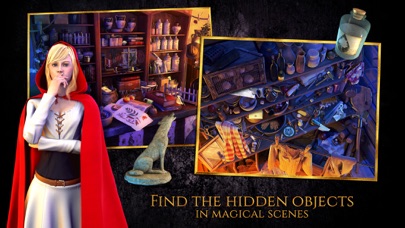 How to cancel & delete Red Riding Hood - Star-Crossed Lovers - A Hidden Object Adventure (FULL) from iphone & ipad 4