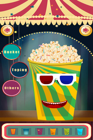 Popcorn Cooking Maker screenshot 2