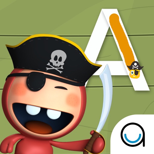 Icky the Pirate -  Treasure Trace - Learn to write Uppercase ABC - Lesson 2 of 3 FREE icon