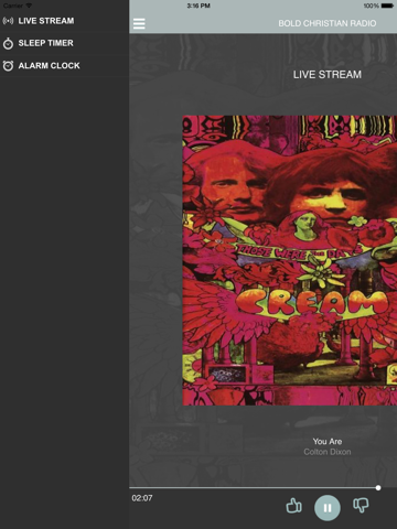 KBLD 91.7 BOLD Christian Radio iPad screenshot 2 - Music app